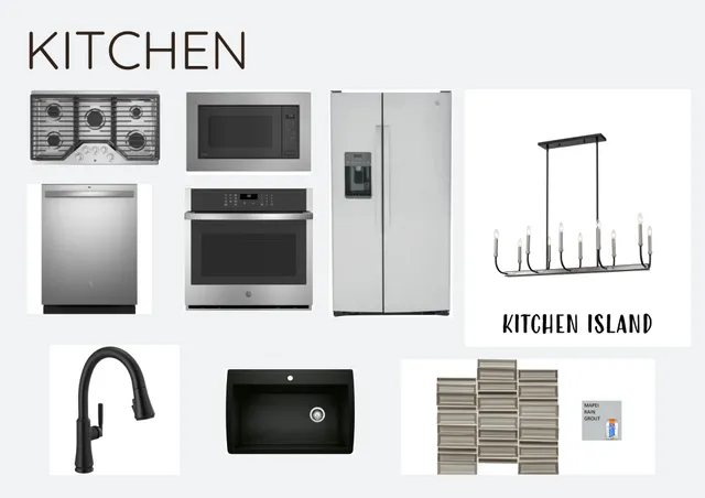 a picture of a table and a rug