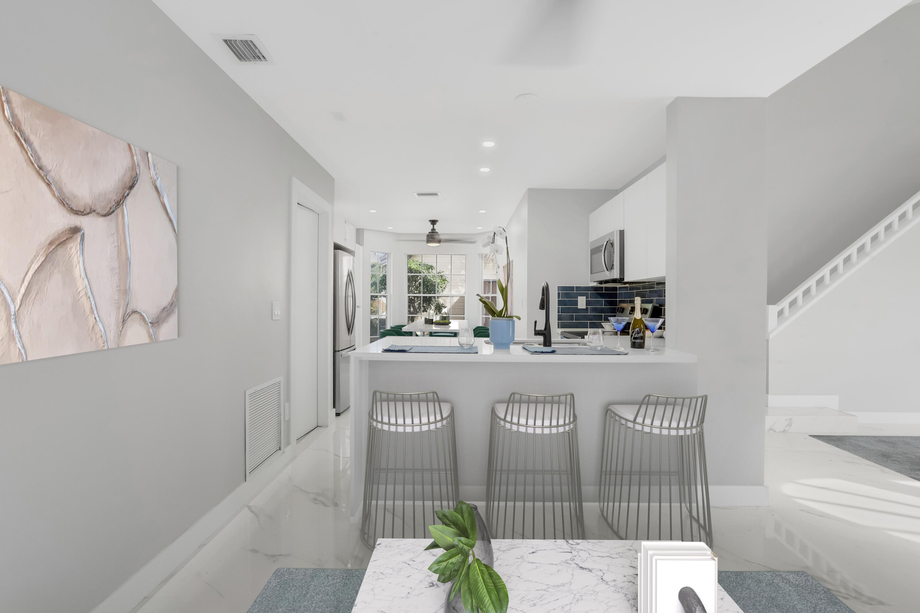 5108 Coronado Ridge Boca Raton, FL 33486 - Photo 17 of 47 Kitchen Area_staged