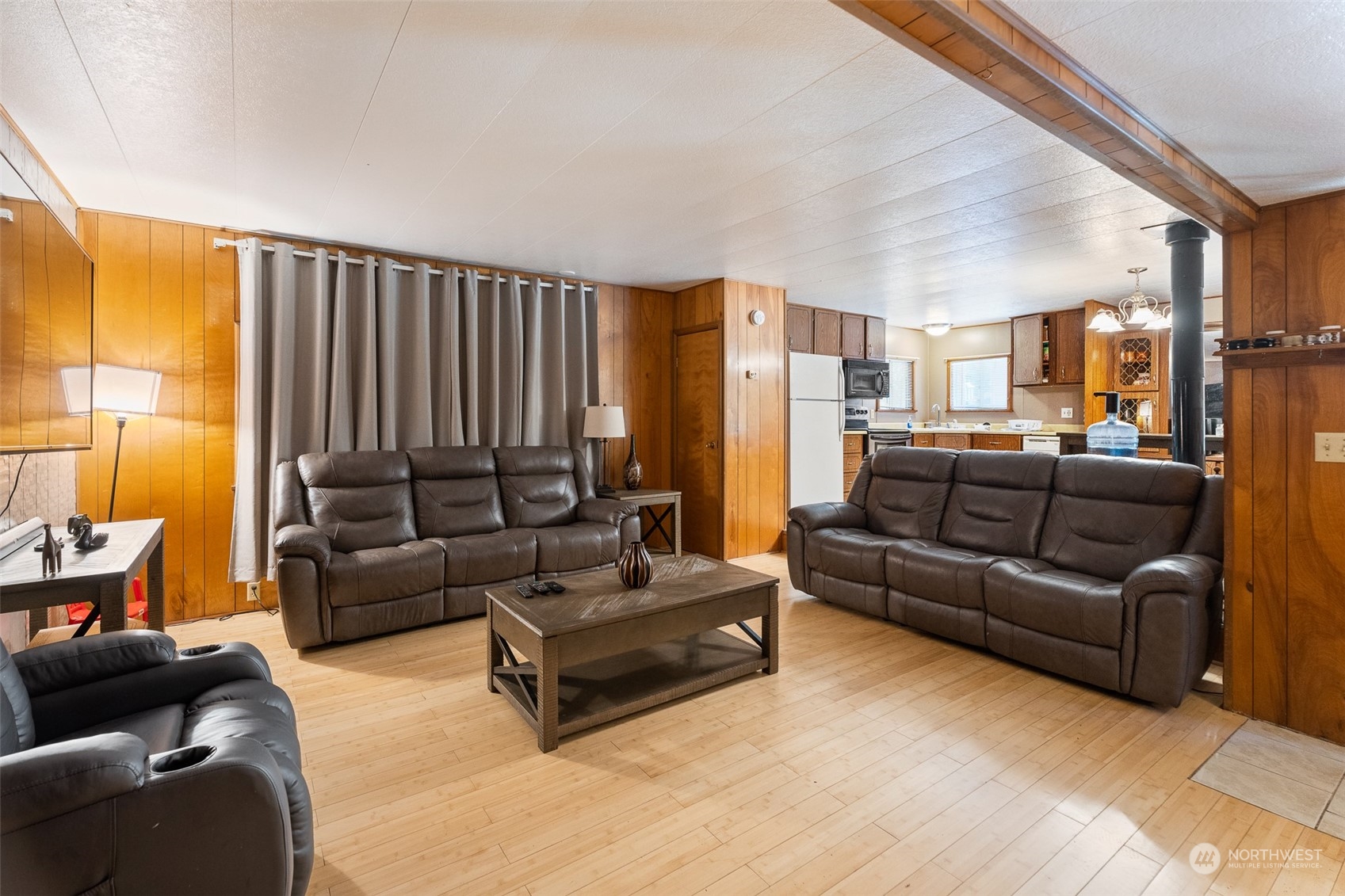 17210 Entiat River Road Entiat, WA 98822 - Photo 11 of 37 a living room with furniture and a large window
