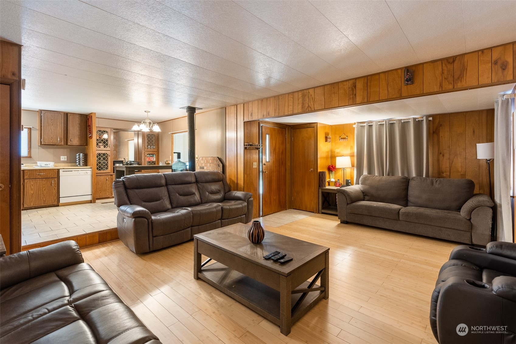 17210 Entiat River Road Entiat, WA 98822 - Photo 12 of 37 a living room with furniture and a large window