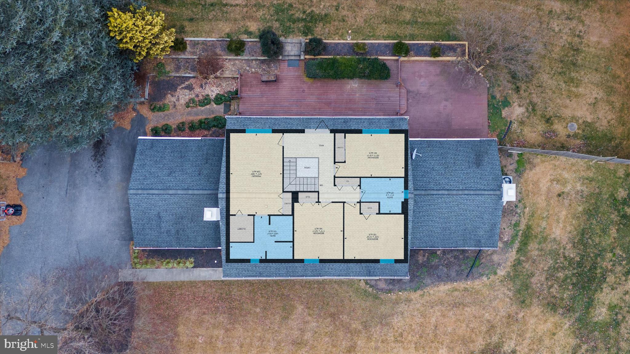 3300 Paper Mill Road Phoenix, MD 21131 - Photo 84 of 91 an aerial view of residential houses with outdoor space