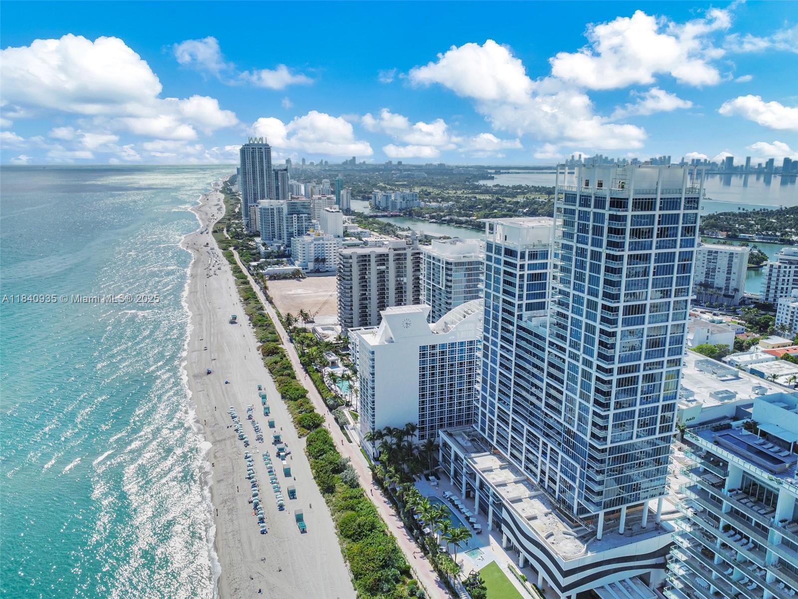 6801 Collins Avenue, Unit 705 Miami Beach, FL 33141 - Photo 26 of 54 a view of a city with tall buildings
