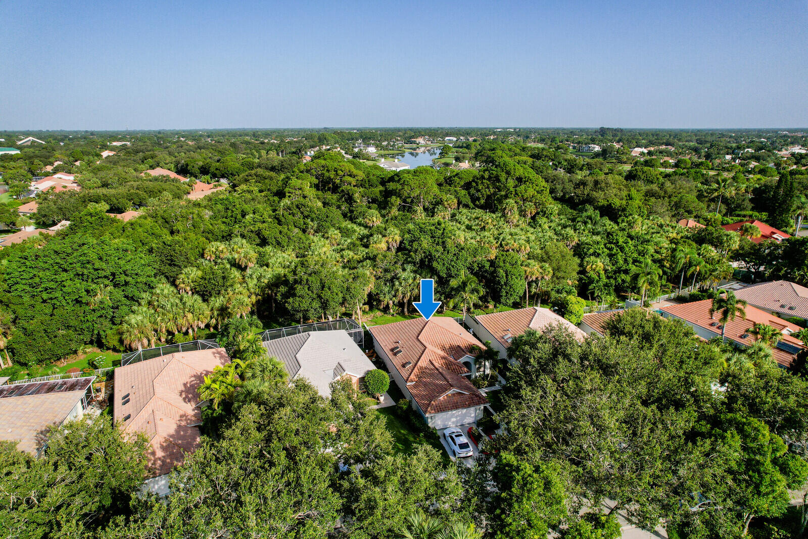 196 Hampton Circle Jupiter, FL 33458 - Photo 39 of 43 Aerial