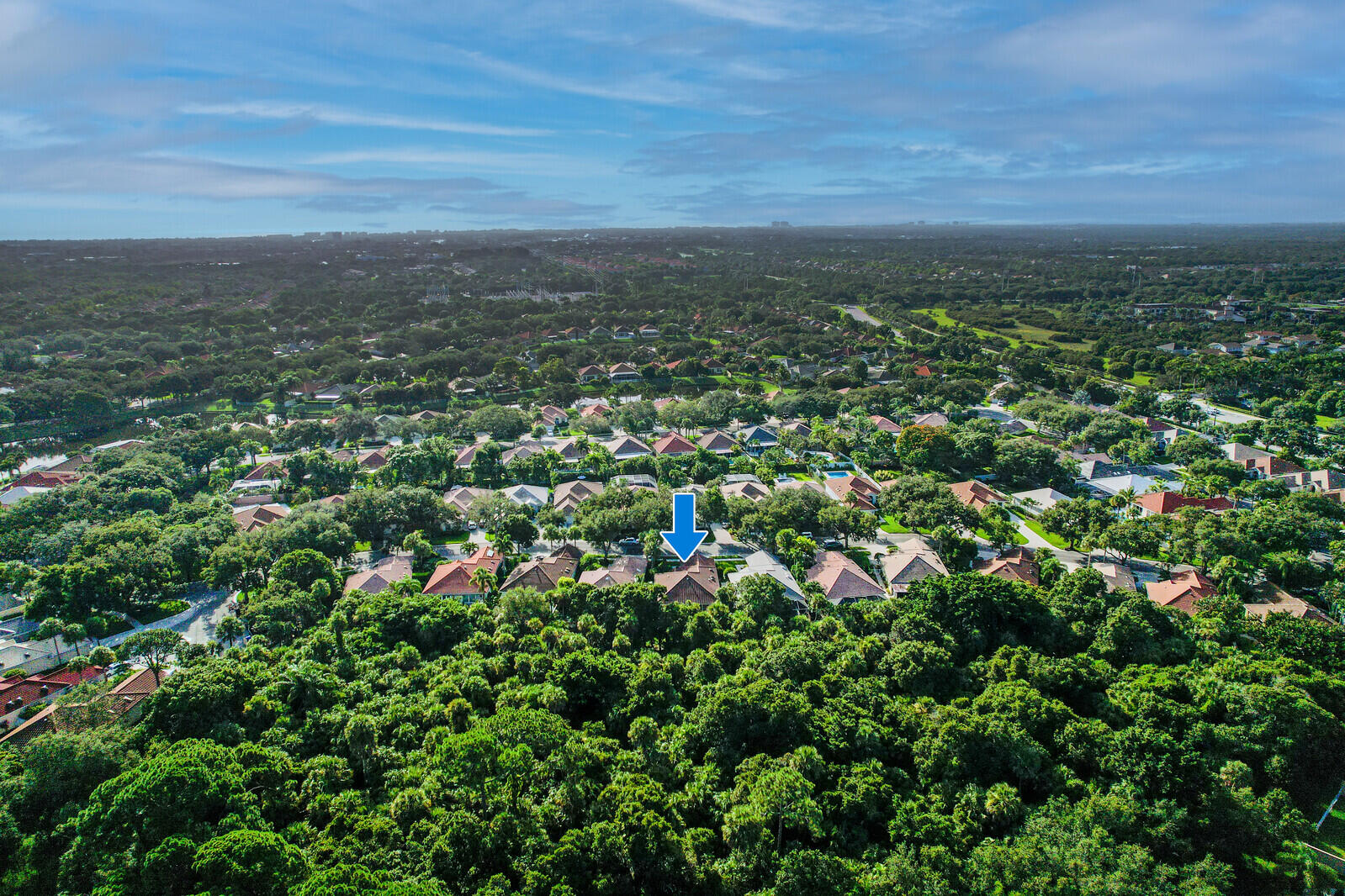 196 Hampton Circle Jupiter, FL 33458 - Photo 42 of 43 Aerial