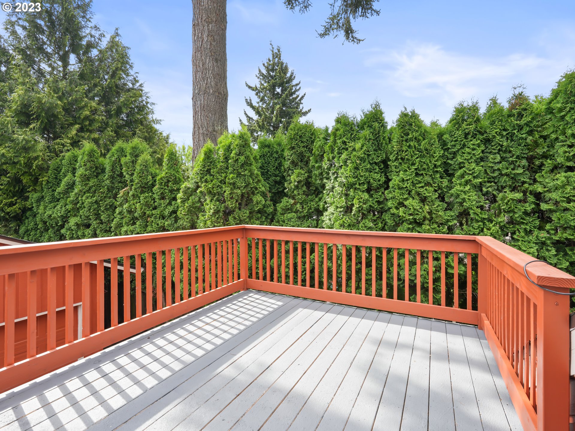 18320 Ross Avenue Sandy, OR 97055 - Photo 30 of 48 a view of a wooden roof deck