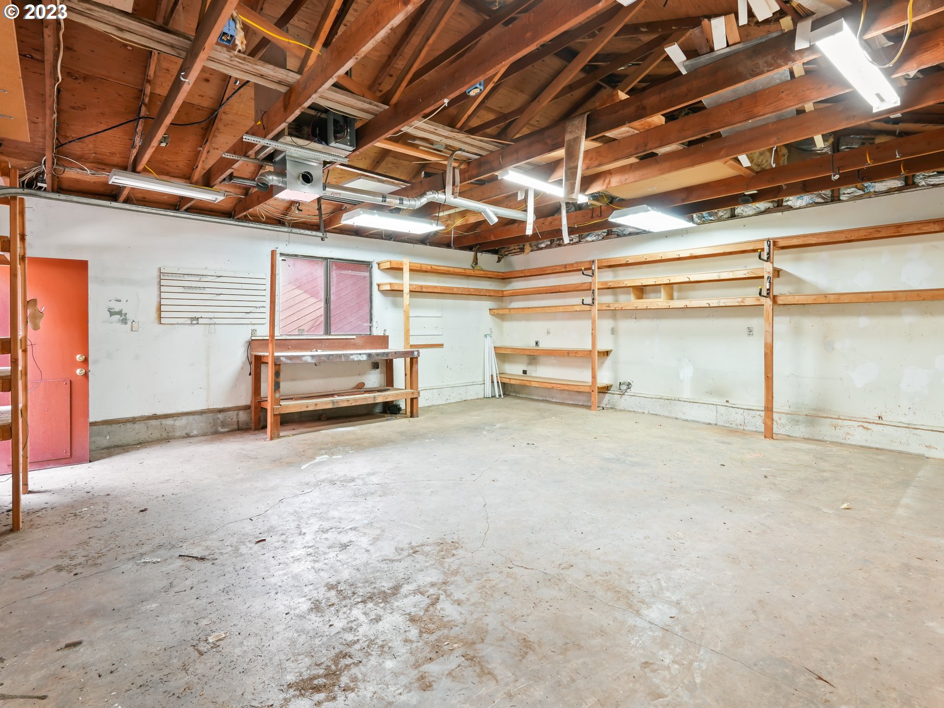 18320 Ross Avenue Sandy, OR 97055 - Photo 42 of 48 a view of a room with wooden walls