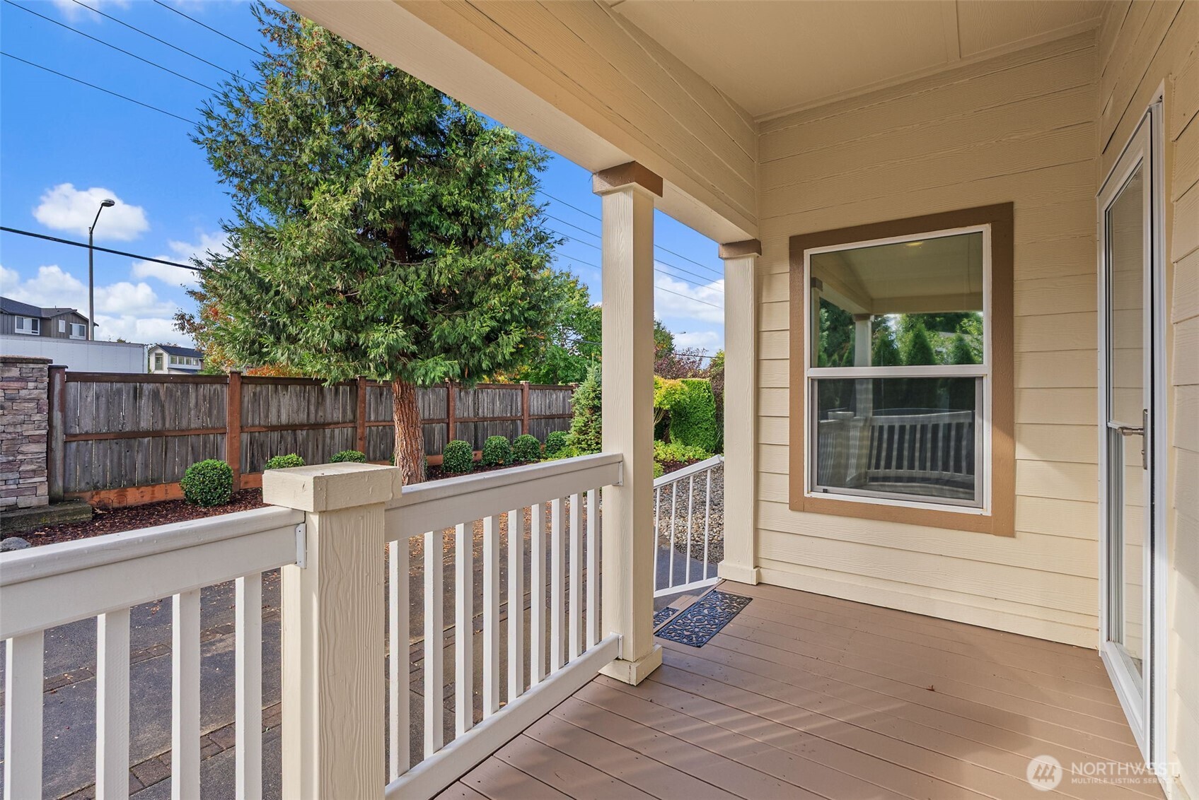 4259 Lakeview Lane Southeast, Unit 63 Lacey, WA 98503 - Photo 27 of 29 a view of outdoor space with deck and furniture