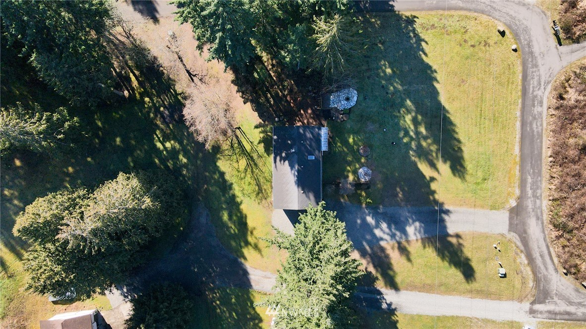 17517 48th Street East Lake Tapps, WA 98391 - Photo 3 of 36 an aerial view of a house with a yard