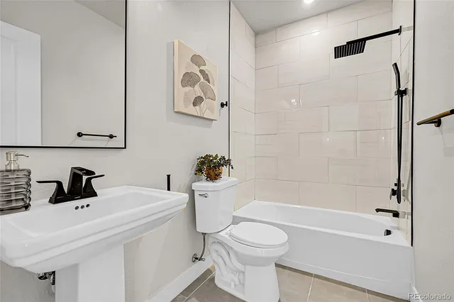 a view of a small space