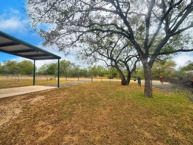 a view of a room with racks