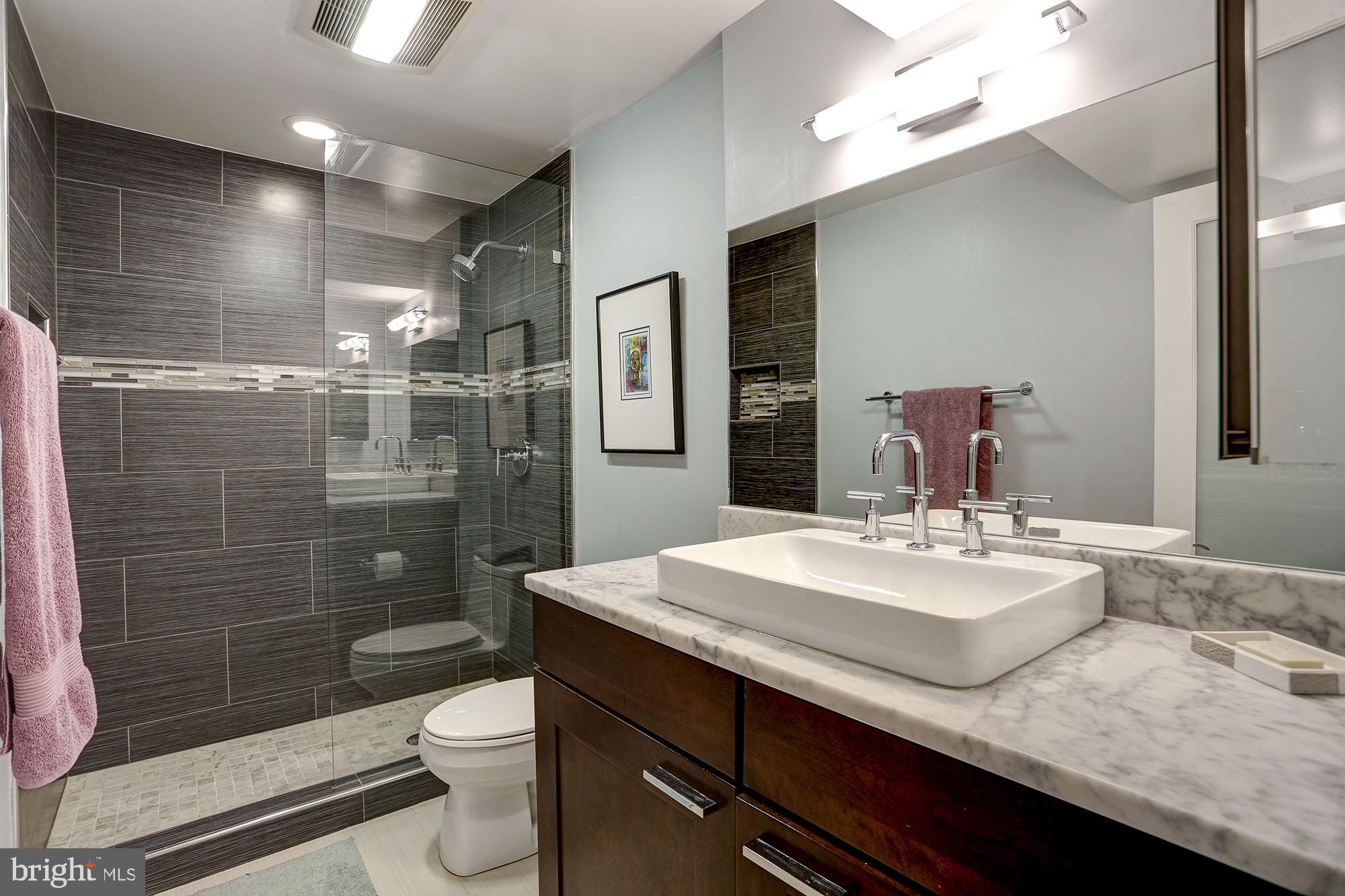 509 P Street Northwest, Unit 1 Washington, DC 20001 - Photo 16 of 25 2nd full bath on lower level