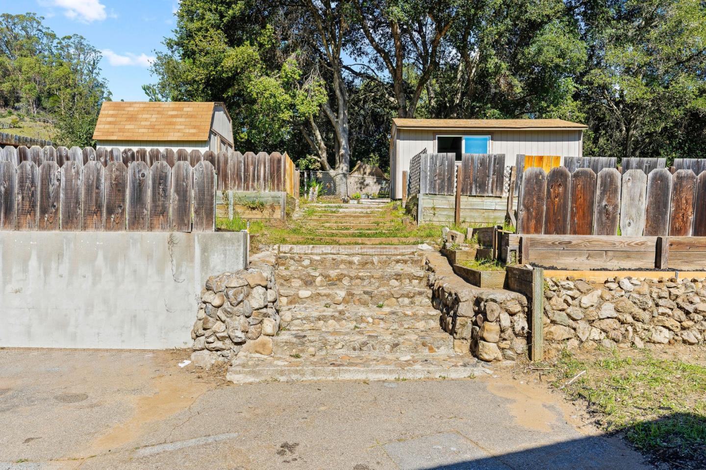 276 Hames Road Watsonville, CA 95076 - Photo 35 of 43 a view of outdoor space with wooden fence