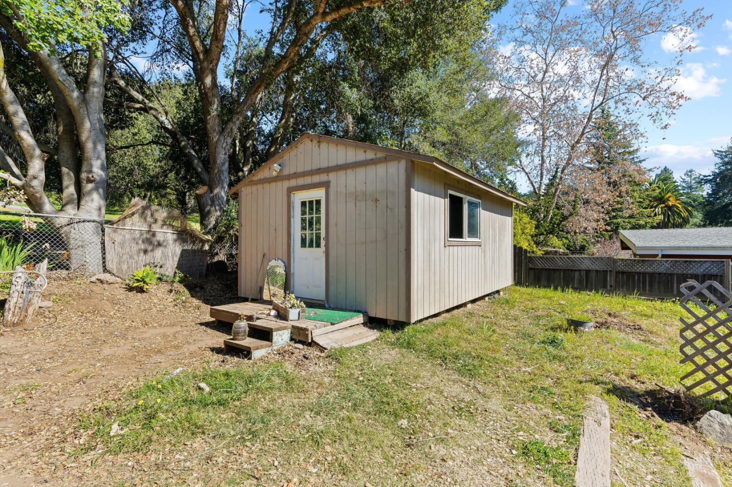 276 Hames Road Watsonville, CA 95076 - Photo 39 of 43 a backyard of a house with seating space
