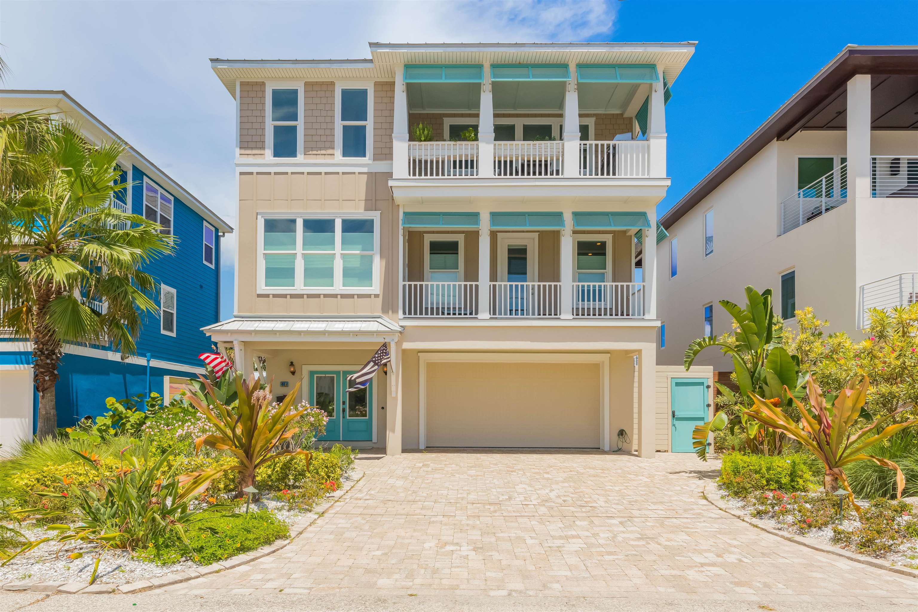 10 5th Street St. Augustine Beach, FL 32080 - Photo 2 of 49 front view of a house
