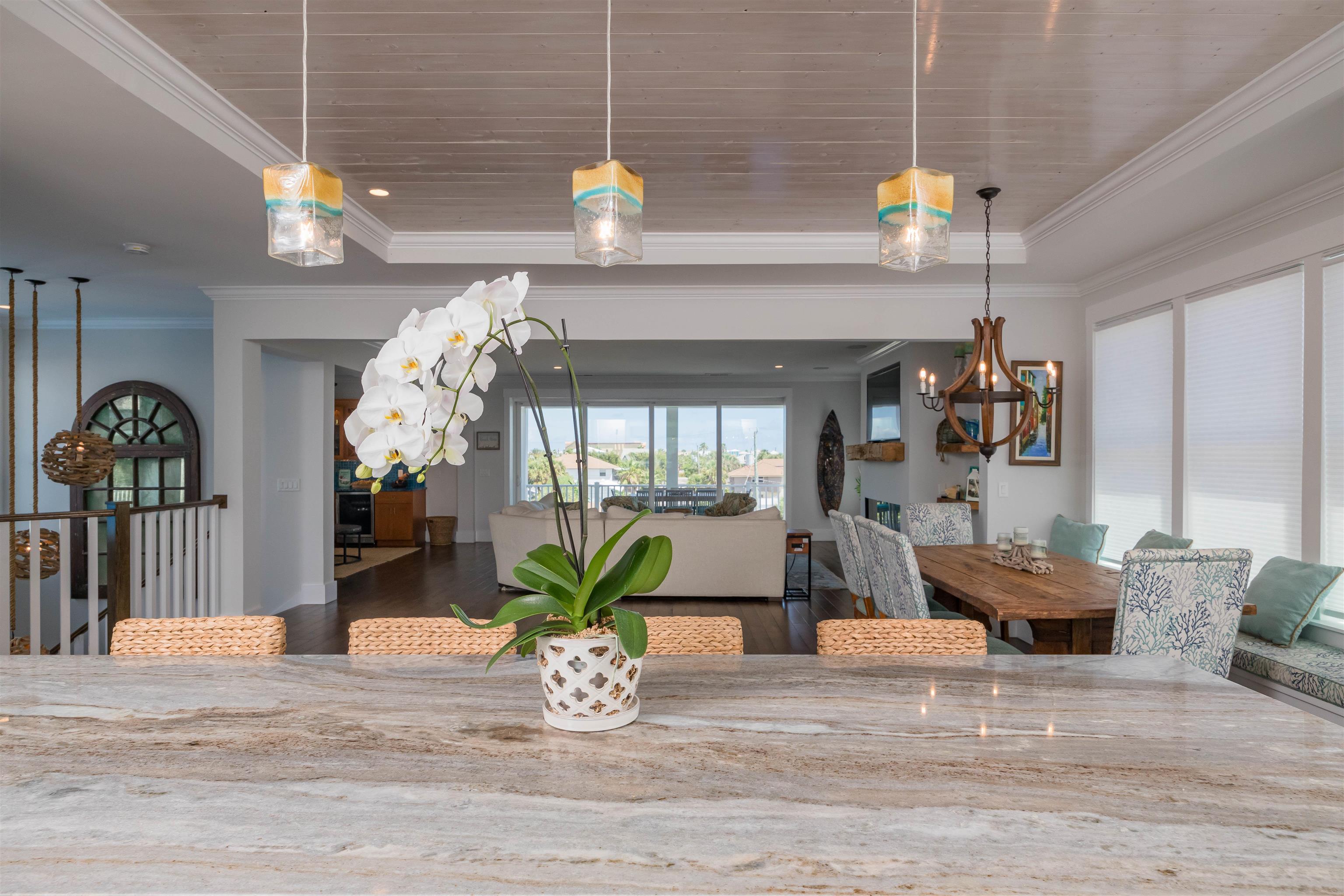 10 5th Street St. Augustine Beach, FL 32080 - Photo 21 of 49 a view of living room and dining room
