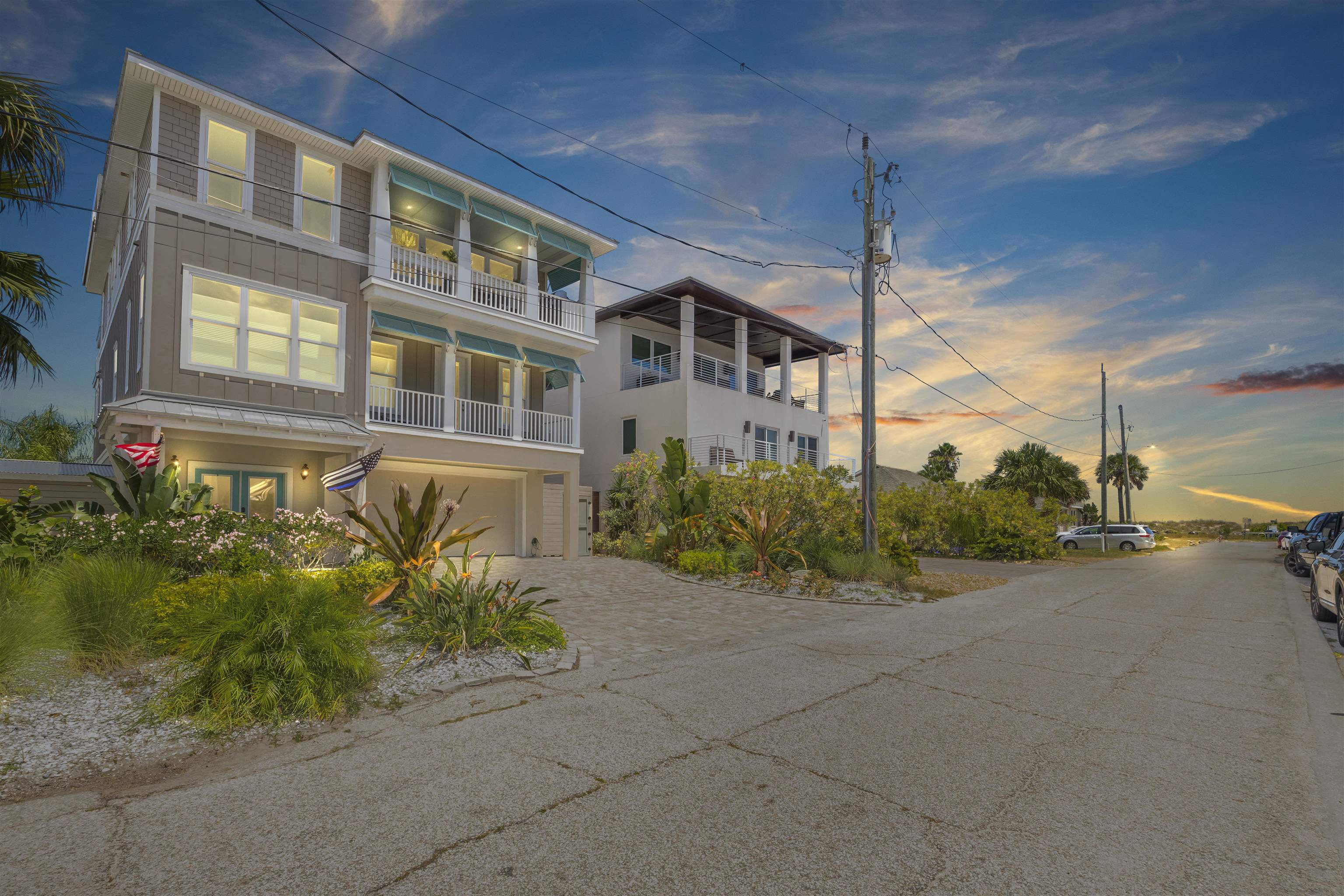 10 5th Street St. Augustine Beach, FL 32080 - Photo 3 of 49 a view of a house with a yard