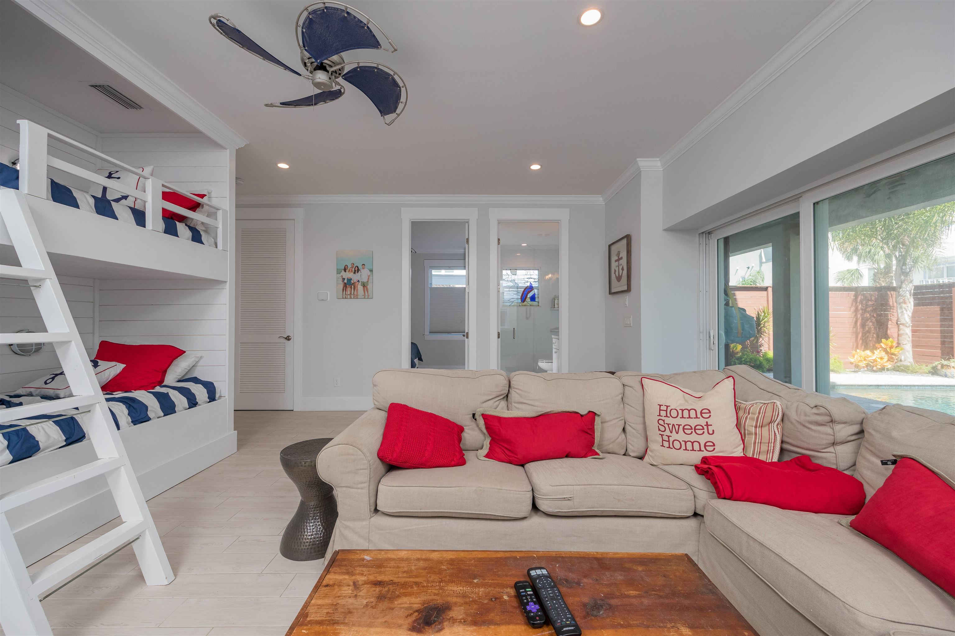 10 5th Street St. Augustine Beach, FL 32080 - Photo 45 of 49 a living room with furniture and a window