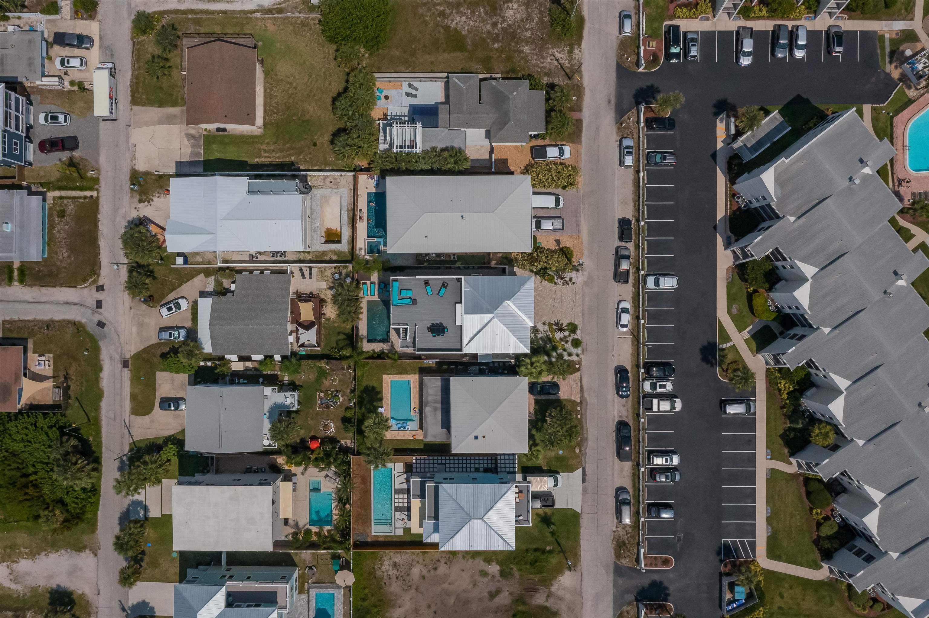 10 5th Street St. Augustine Beach, FL 32080 - Photo 49 of 49 an aerial view of residential houses with outdoor space