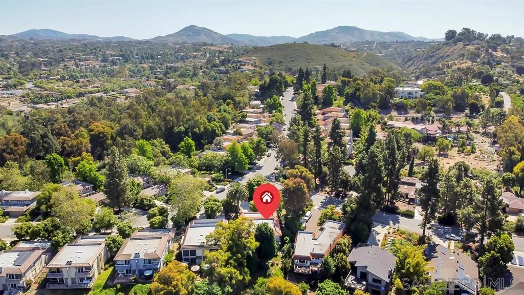 3047 Via De Caballo Encinitas, CA 92024 - Photo 24 of 25 an aerial view of residential house and covered with trees