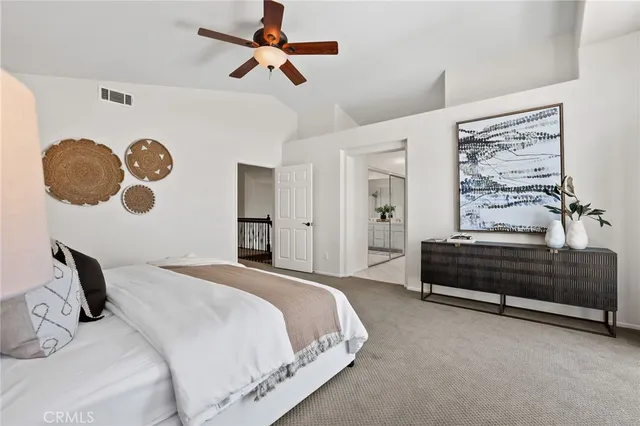 a view of a balcony from door