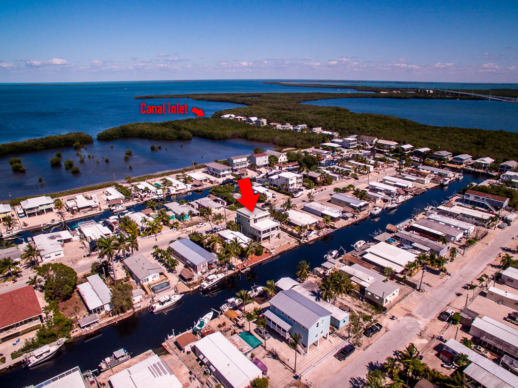 151 Long Key Road Key Largo, FL 33037 - Photo 3 of 35 Canal Inlet onto Blackwater Sound