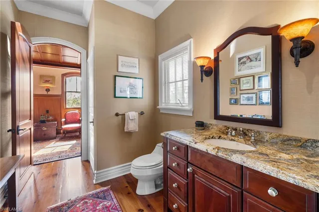 a living room filled with furniture