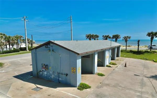 a view of a house with a patio