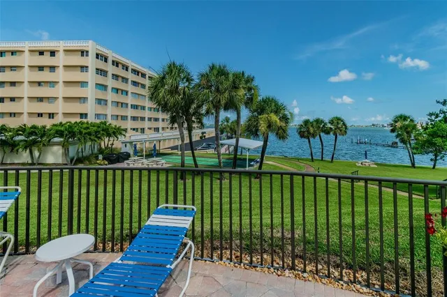 a view of a lake with a lake