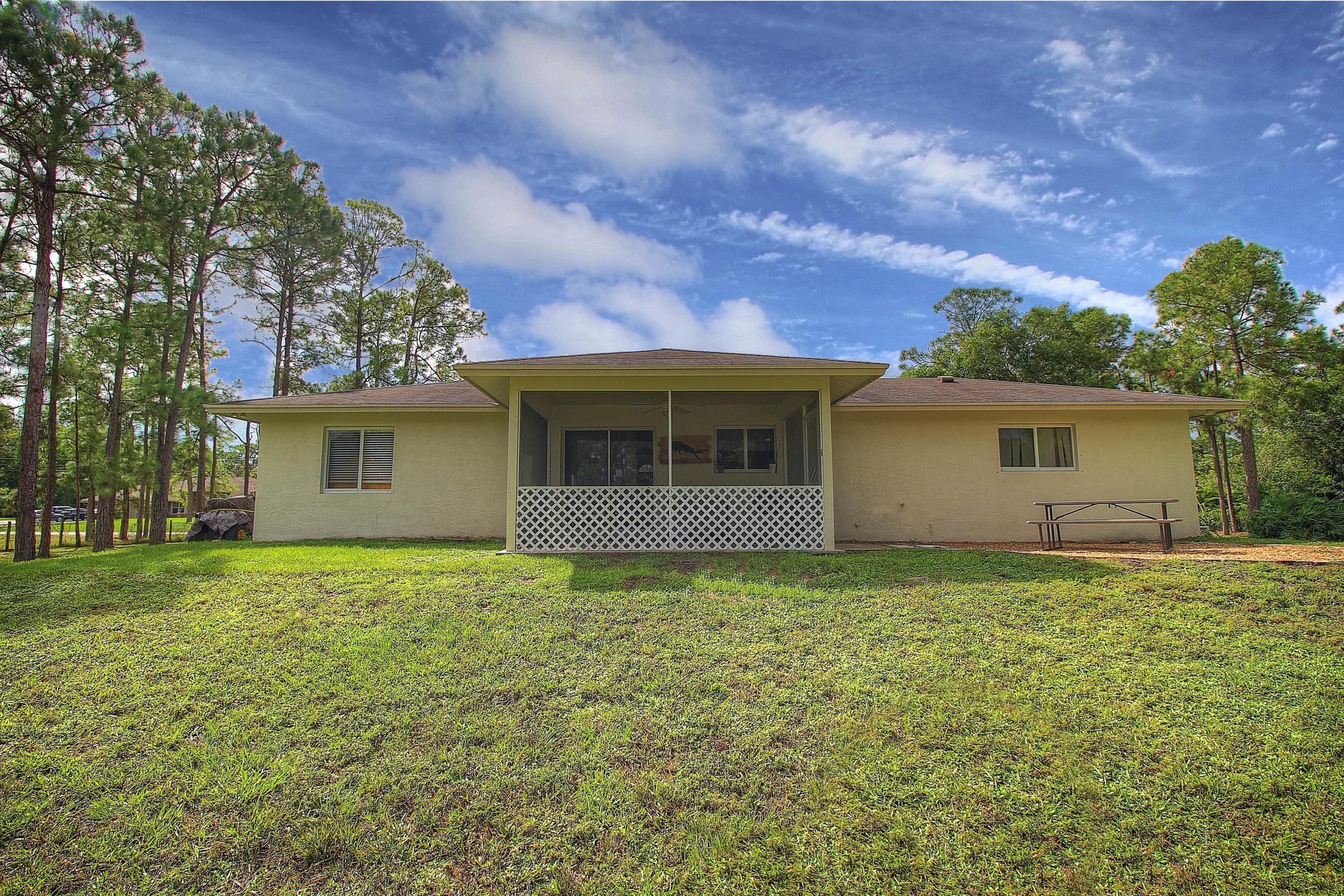17959 42nd Road North Loxahatchee, FL 33470 - Photo 30 of 34 House Back 2 MLS