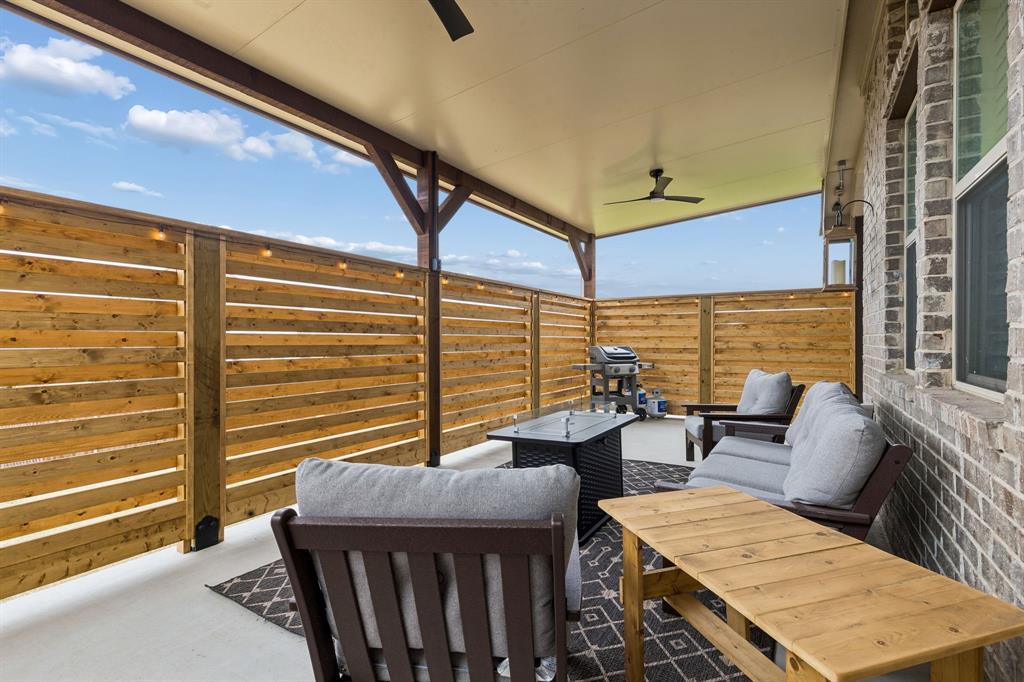482 Prairie View Drive Haslet, TX 76052 - Photo 25 of 33 a balcony view with couple of chairs