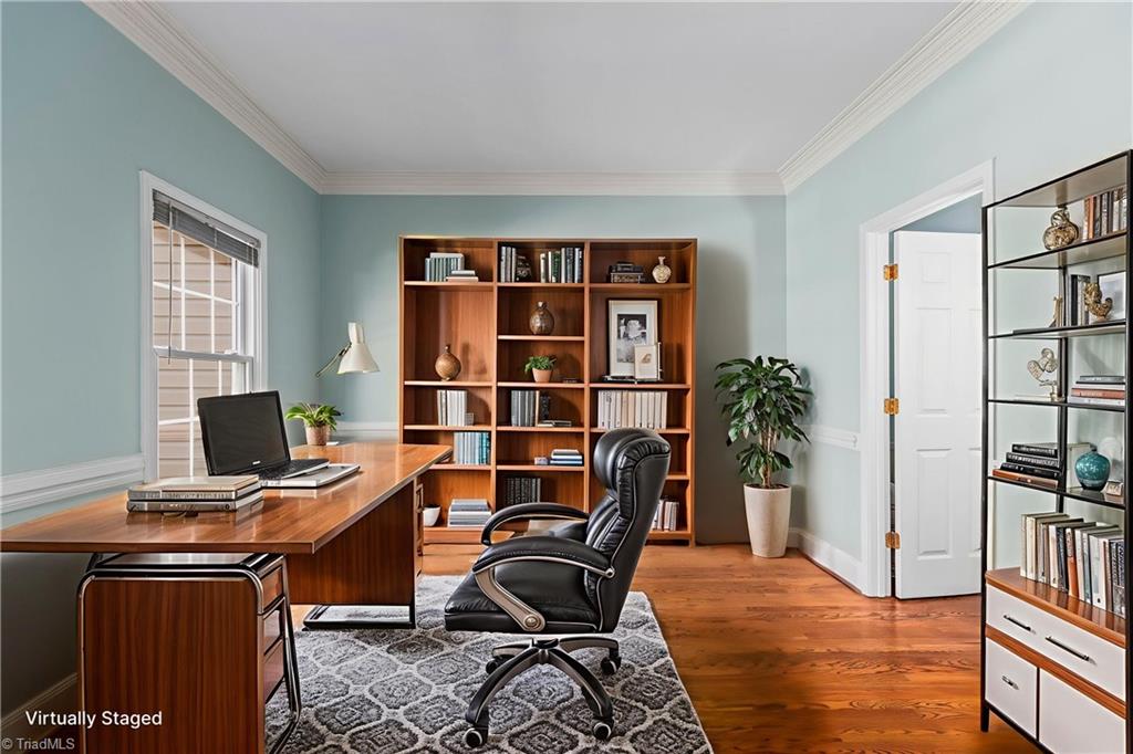 2115 Mirus Court High Point, NC 27265 - Photo 29 of 50 Main level bedroom virtually staged as office