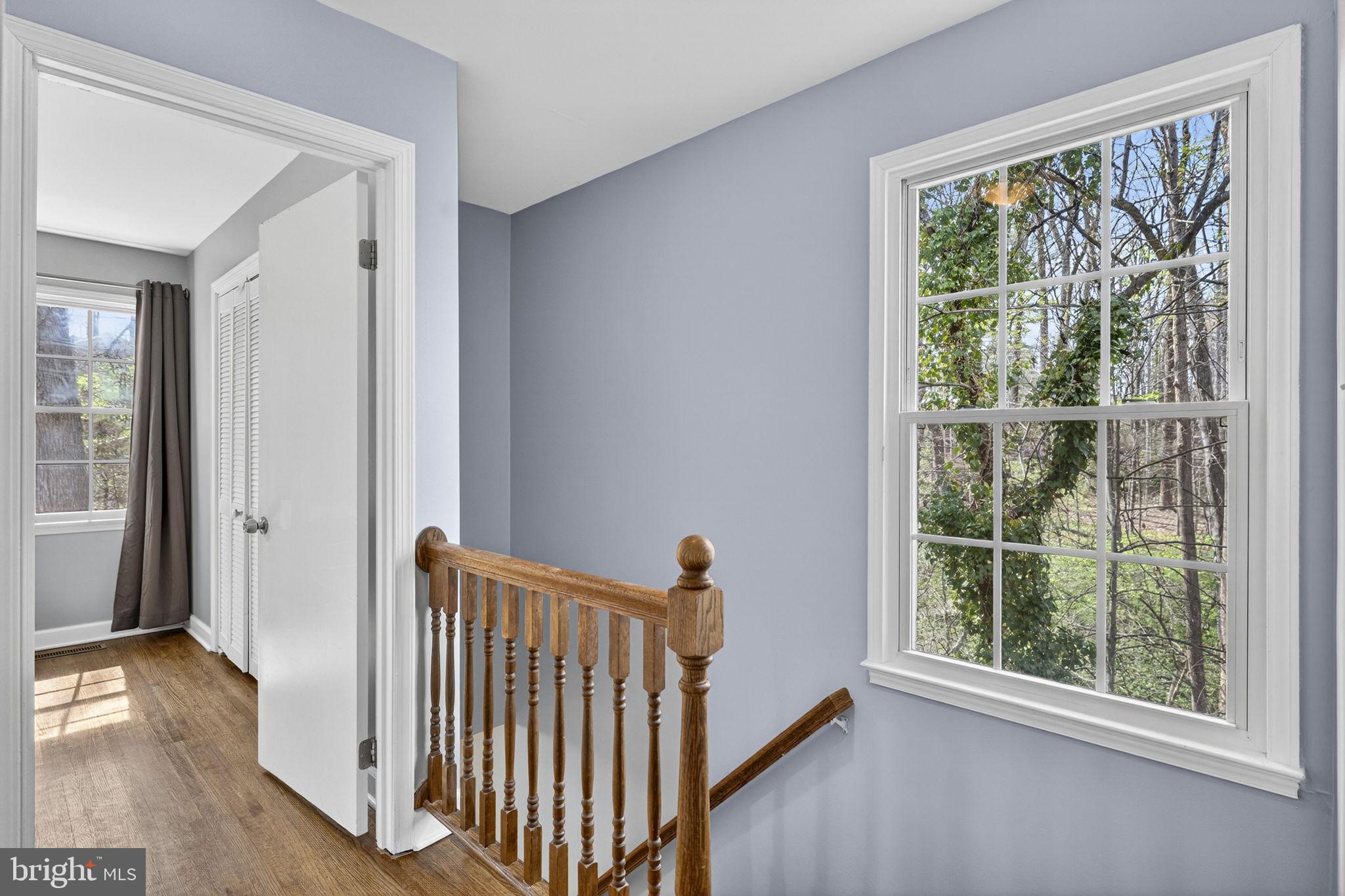 6501 Orono Court Springfield, VA 22152 - Photo 18 of 47 Stairs to BR Level. Large window on landing