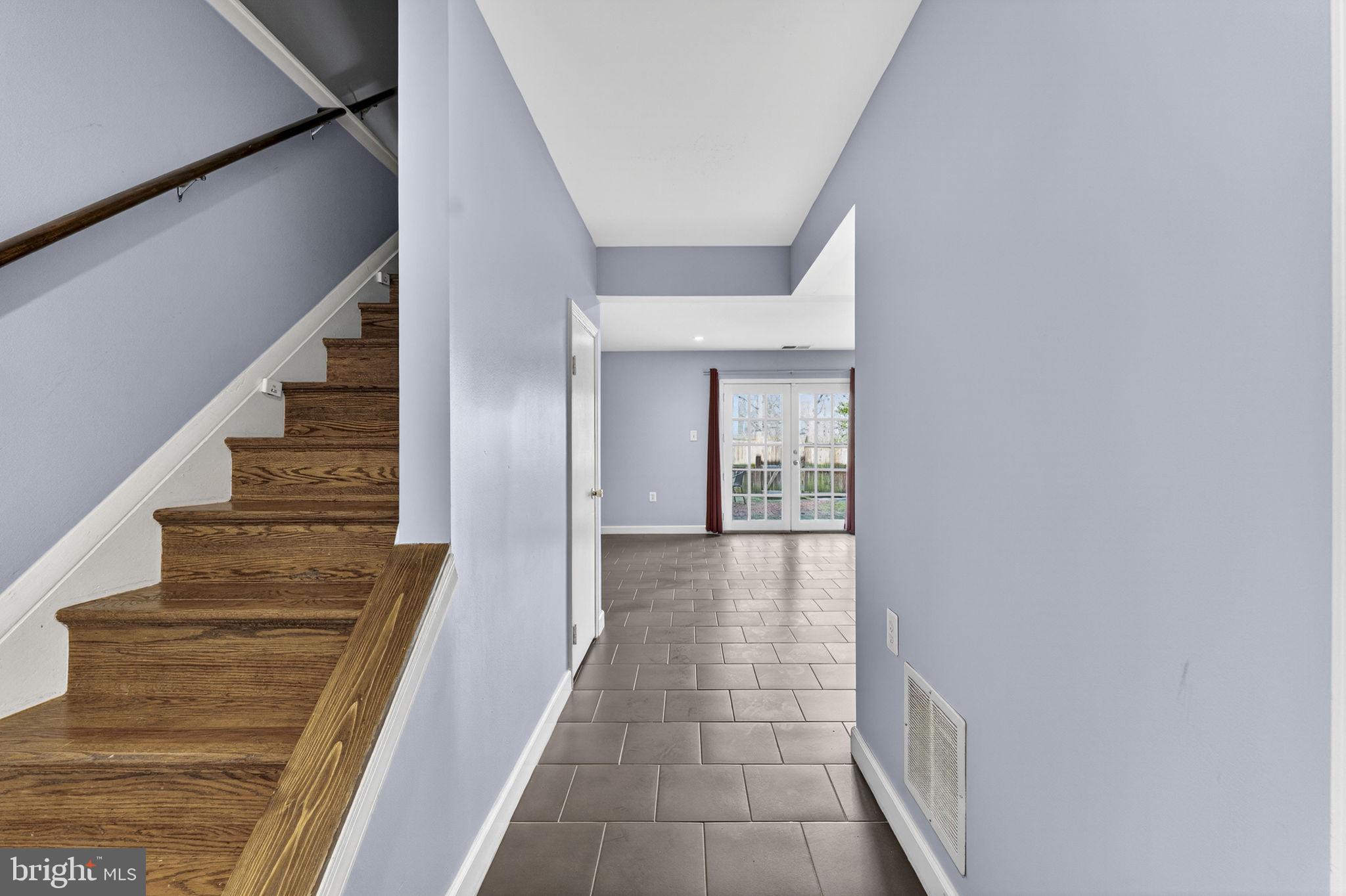 6501 Orono Court Springfield, VA 22152 - Photo 28 of 47 Stairs from LR down to RecRoom