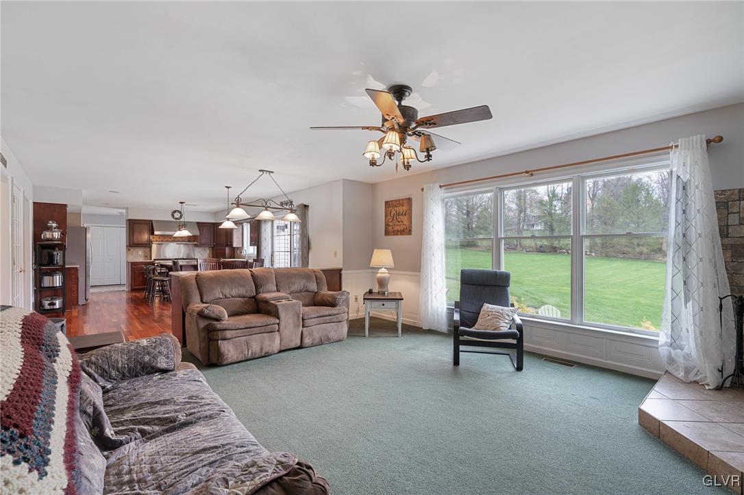 180 West Butternut Road Hellertown, PA 18055 - Photo 26 of 50 a living room with furniture and a large window