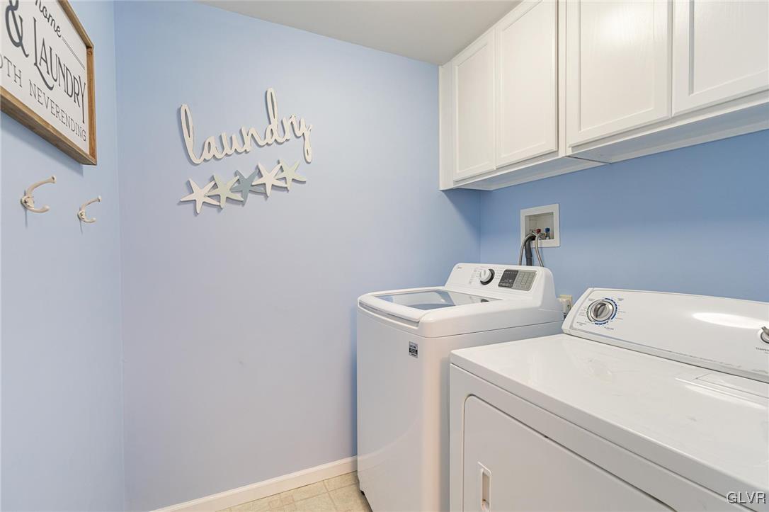 180 West Butternut Road Hellertown, PA 18055 - Photo 47 of 50 a utility room with dryer and washer