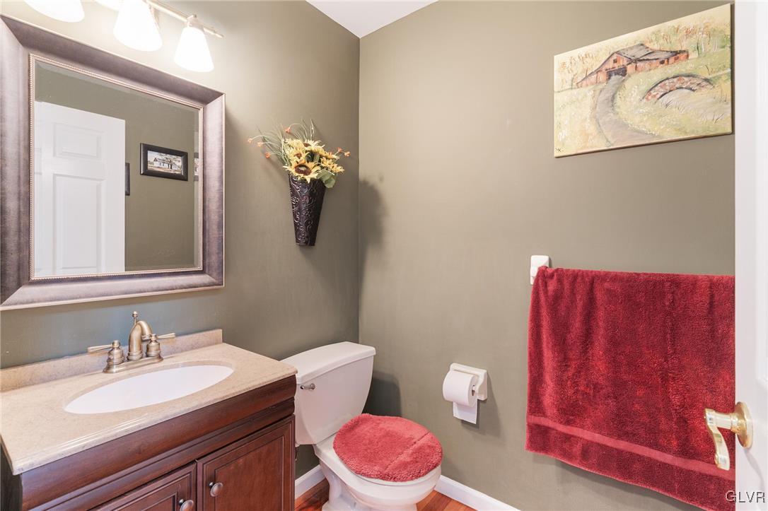 180 West Butternut Road Hellertown, PA 18055 - Photo 50 of 50 a bathroom with a sink vanity mirror and toilet