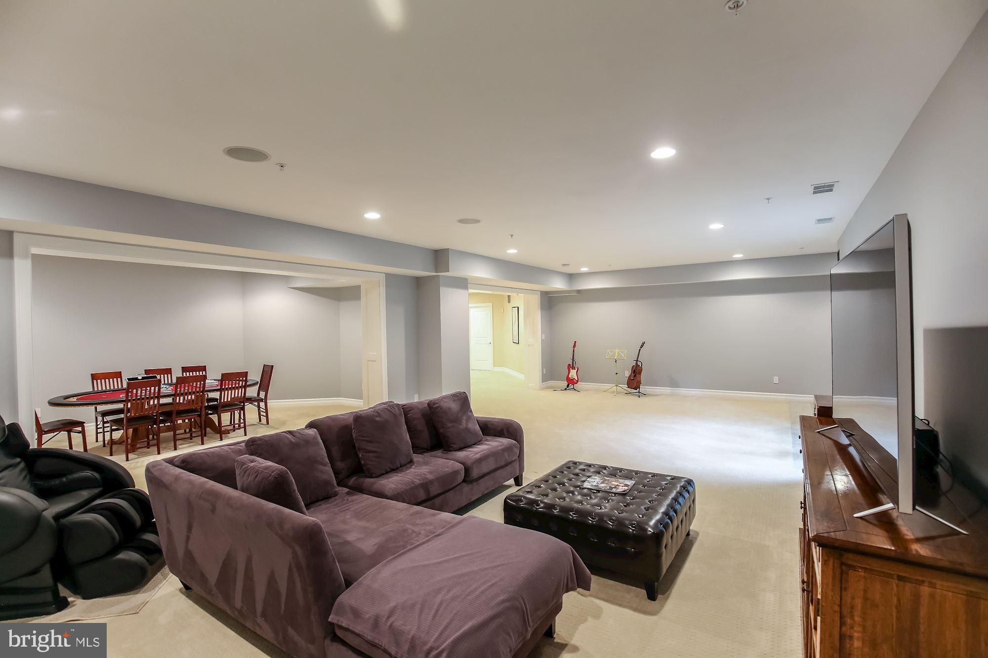 3346 Jones Bridge Road Chevy Chase, MD 20815 - Photo 27 of 50 Lower Level Recreation Room