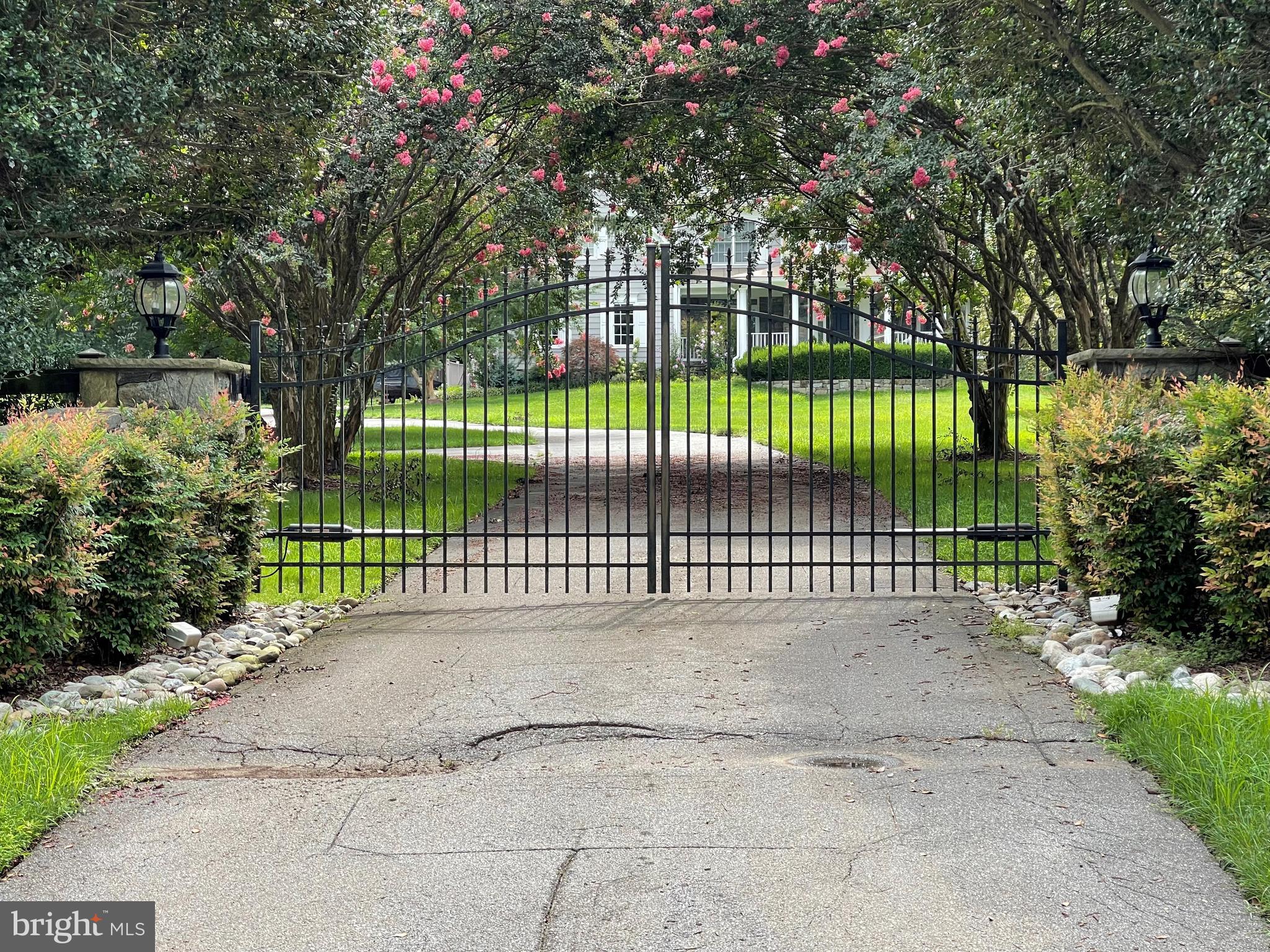3346 Jones Bridge Road Chevy Chase, MD 20815 - Photo 3 of 50 Iron gate like this to be installed at driveway