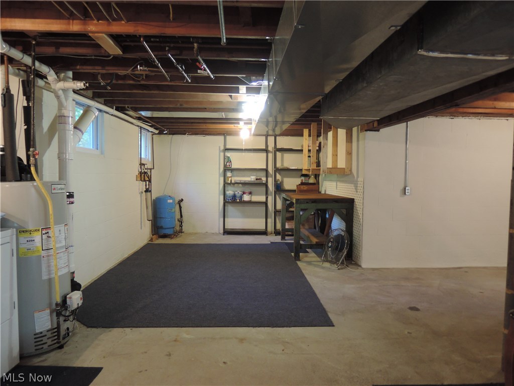 12853 Heath Road Chesterland, OH 44026 - Photo 23 of 28 Clean unfinished basement.