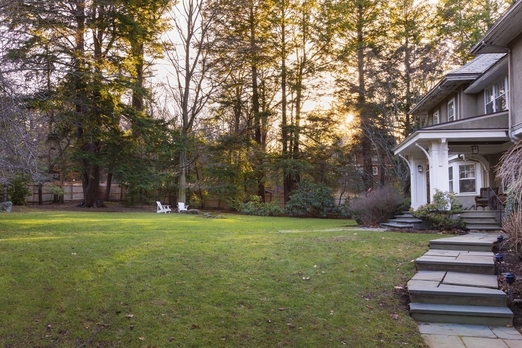 96 Crafts Road Brookline, MA 02467 - Photo 3 of 30 a view of a house with a yard