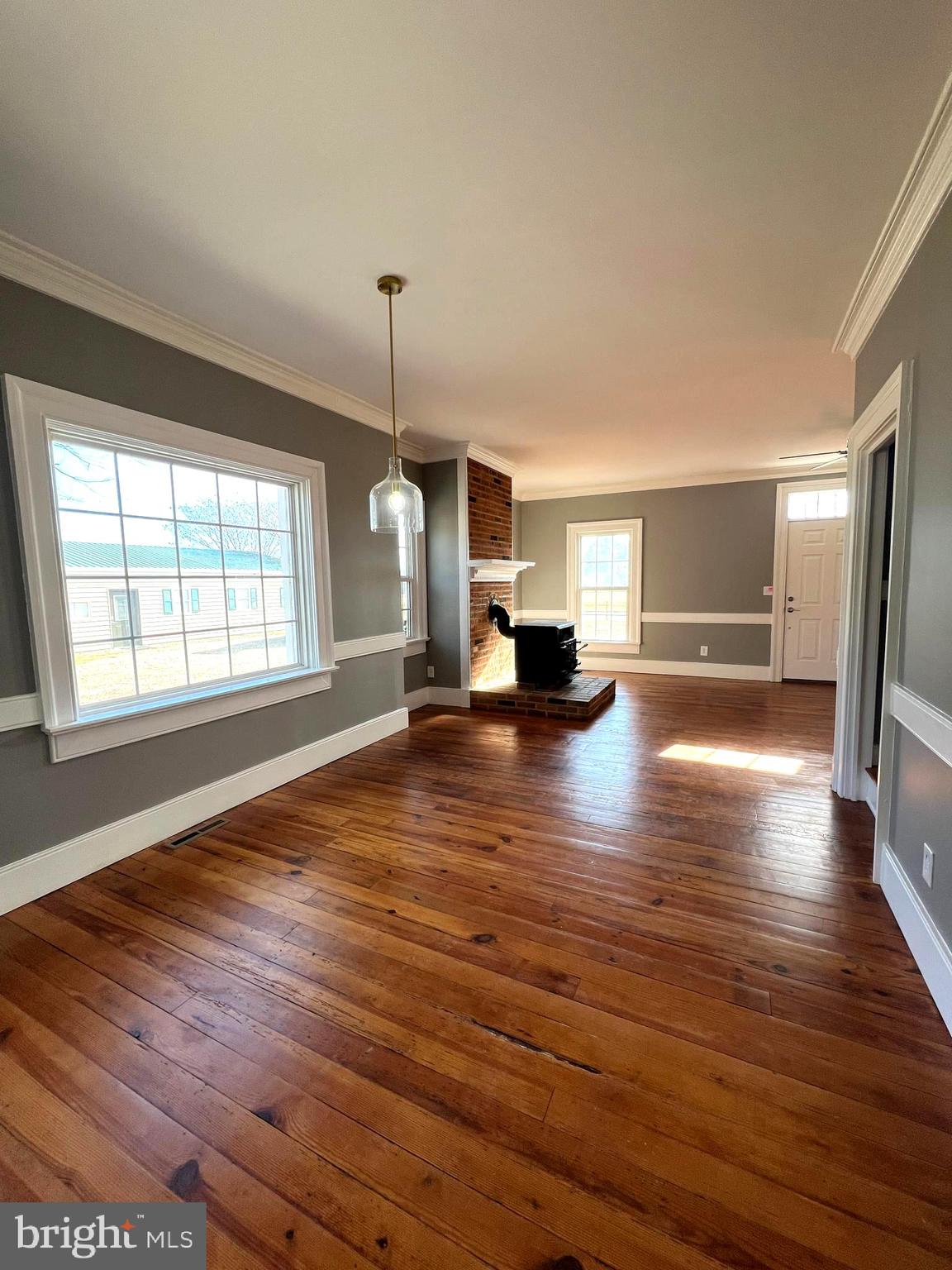 7617 Old Plank Road Fredericksburg, VA 22407 - Photo 17 of 61 a view of an empty room with kitchen and window