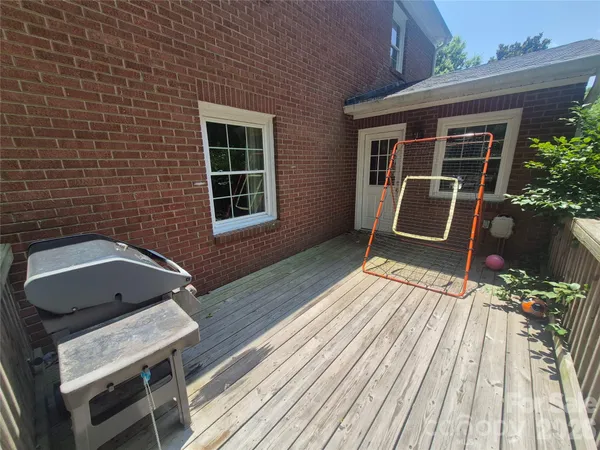 a house view with a seating space