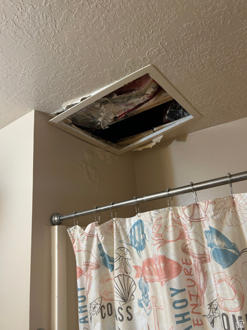 88 West 50 South, Unit C1 Centerville, UT 84014 - Photo 15 of 16 previous leak from apartment above