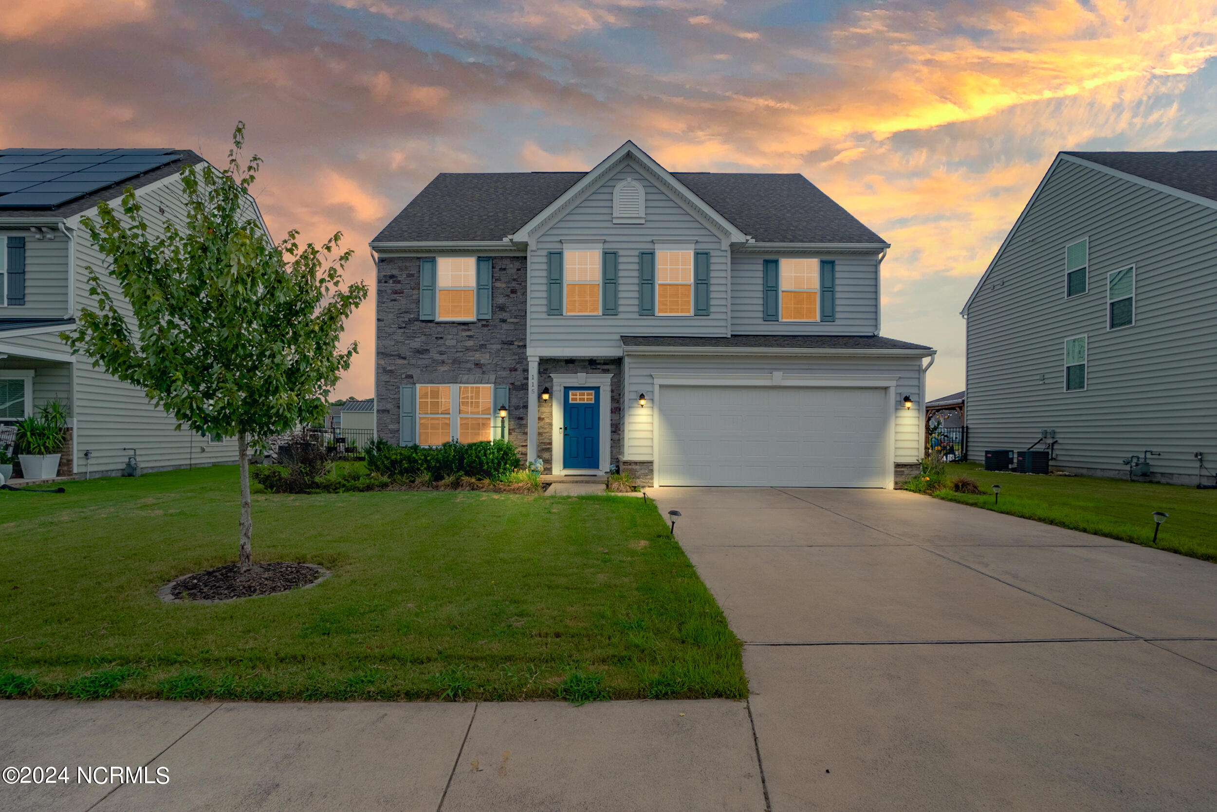 115 Sunny Lake Road Moyock, NC 27958 - Photo 1 of 58 Front twilight