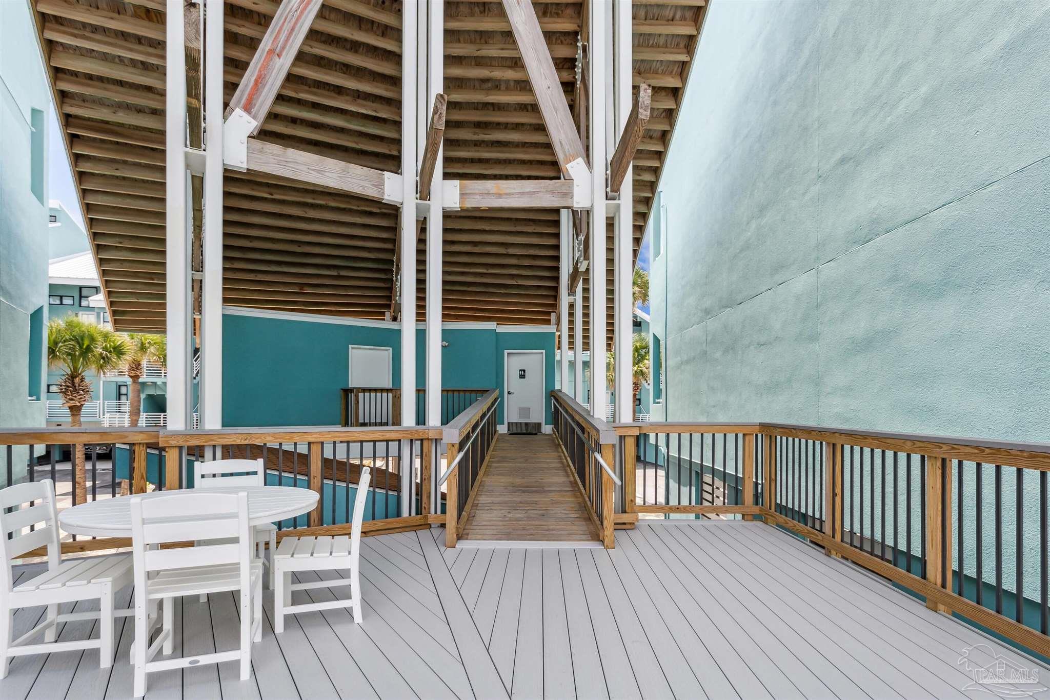 1390 Fort Pickens Road, Unit 229 Pensacola Beach, FL 32561 - Photo 36 of 47 a view of deck with patio