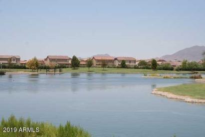 41674 West Cribbage Road Maricopa, AZ 85138 - Photo 19 of 21 a view of a lake with houses in the back