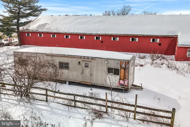 a view of outdoor space with seating