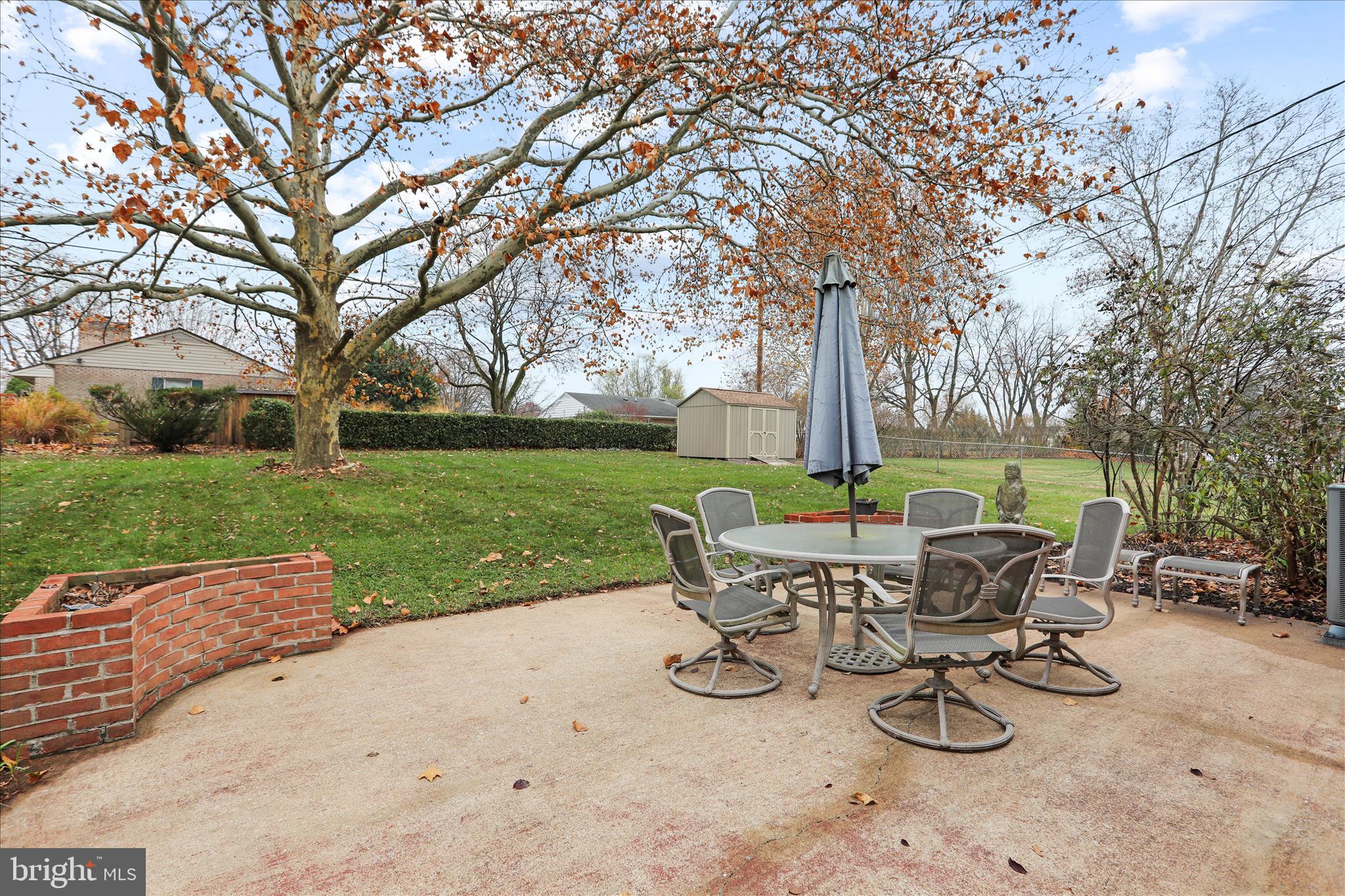 13347 Keener Road Hagerstown, MD 21742 - Photo 40 of 44 a view of a patio with table and chairs and a fire pit