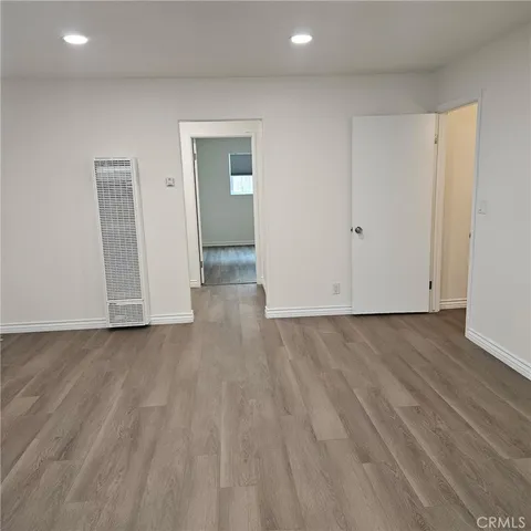 a bathroom with a washer and dryer