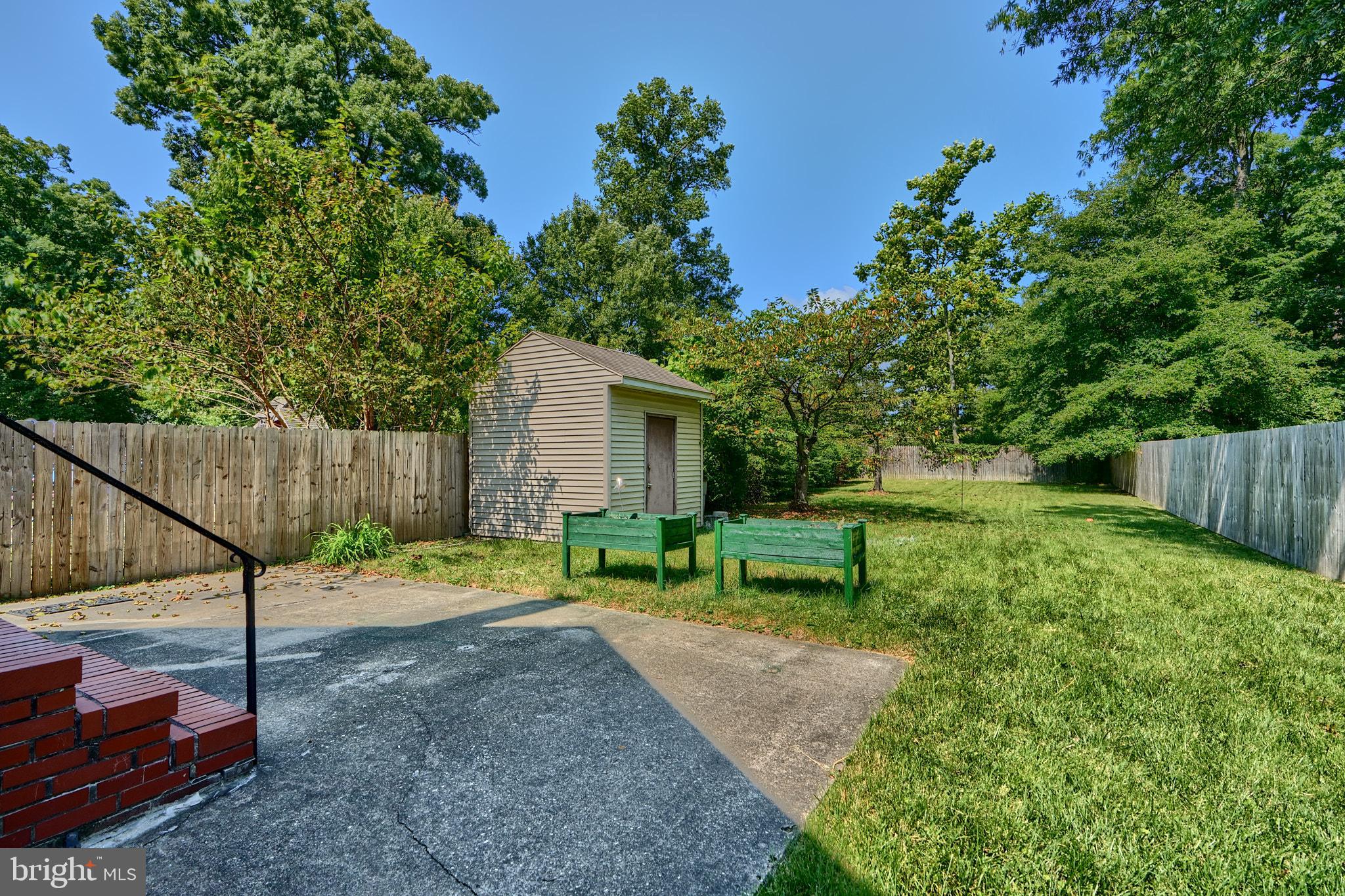 8003 Highpoint Road Parkville, MD 21234 - Photo 26 of 29 Patio and shed